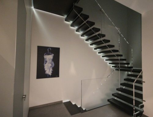 Fabrication d’un escalier design pour une maison à étages